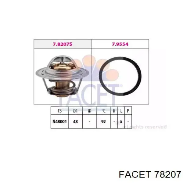 Termostato 90108546 Opel