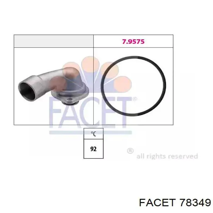 Termostato Facet 78349 preço, a partir de 33,40 USD