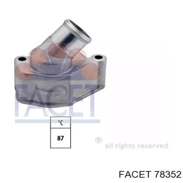 Termostato Facet 78352 preço, a partir de 23,93 USD