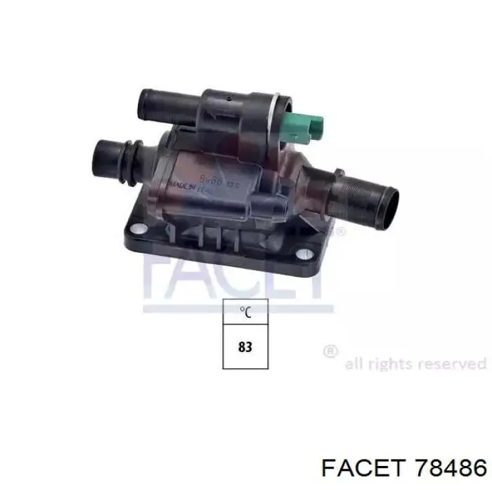 Termostato Facet 78486 preço, a partir de 28,80 USD