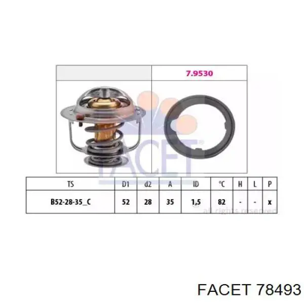 Compre 78493 Facet Termostato