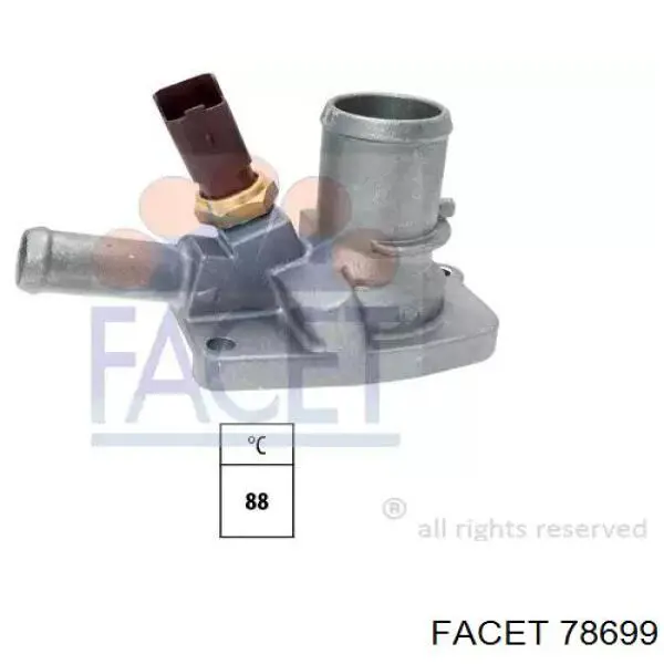 Compre 78699 Facet Caixa do termostato