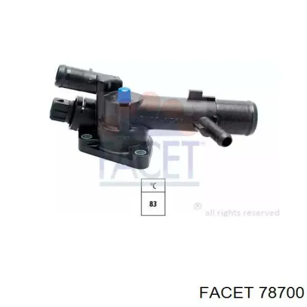 Termostato Facet 78700 preço, a partir de 22,28 USD