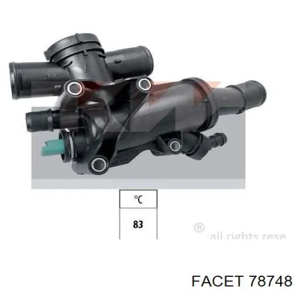 Compre 78748 Facet Caixa do termostato
