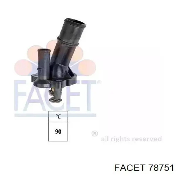Termostato Facet 78751 preço, a partir de 28,75 USD