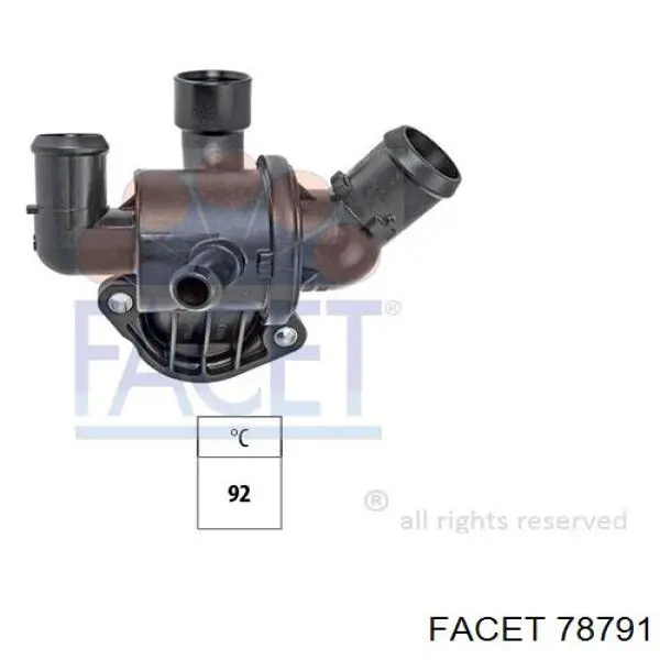 Caixa do termostato Facet 78791 preço, a partir de 38,63 USD