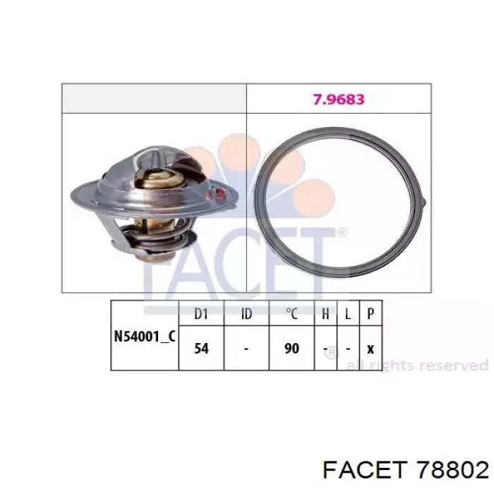 Compre 255002A100 Inzi Termostato