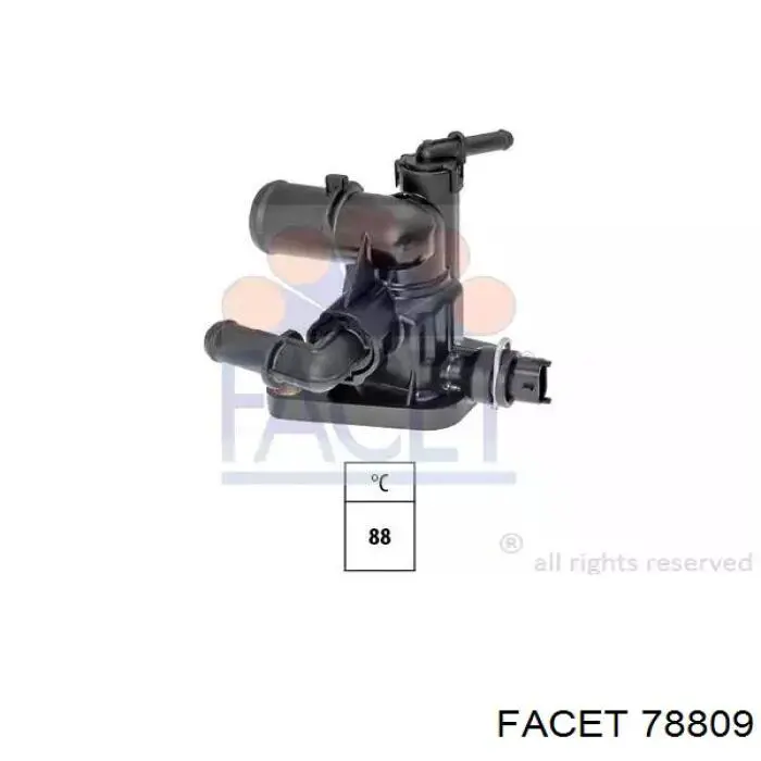 Caixa do termostato Facet 78809 preço, a partir de 52,30 USD