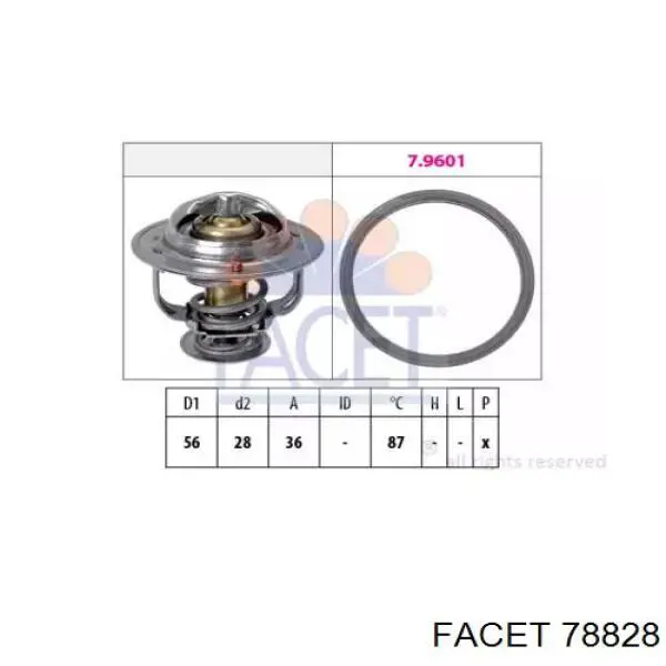 Compre 78828 Facet Termostato