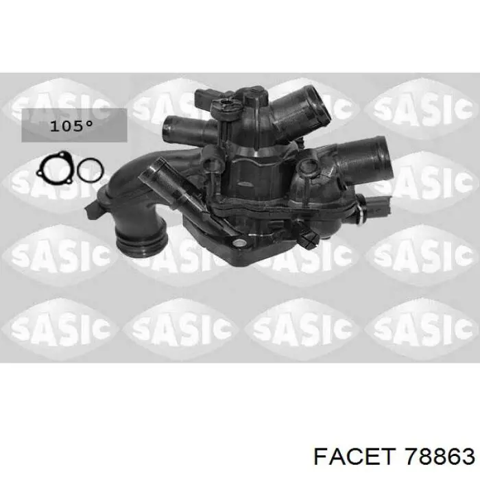 Caixa do termostato Facet 78863 preço, a partir de 85,84 USD