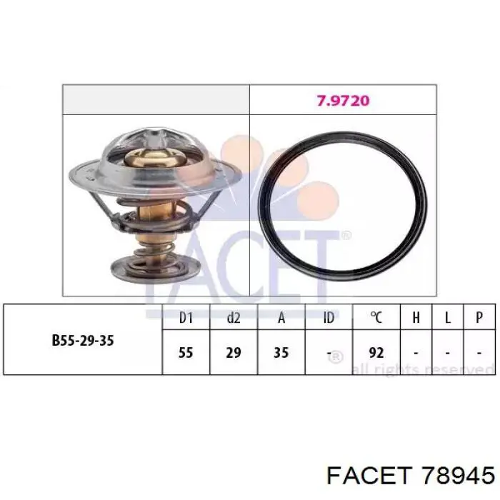 Compre 172714 Febi Termostato
