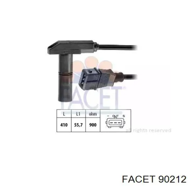 Compre 6238423 Opel Sensor de posição (de revoluções) de cambota
