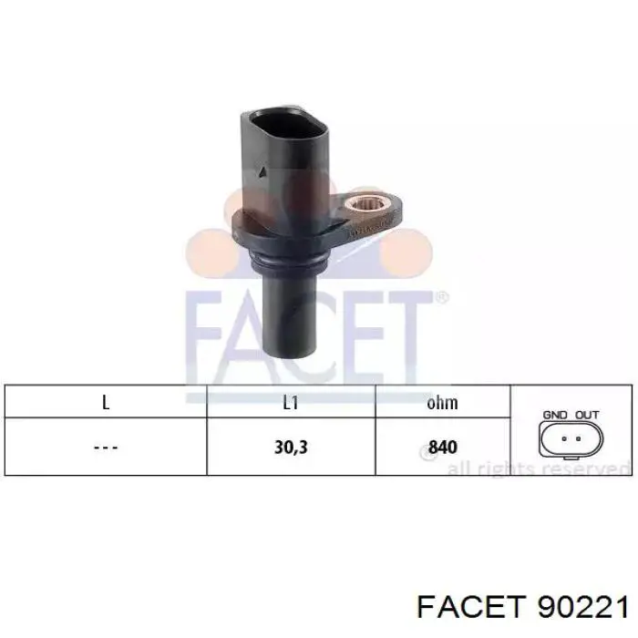 Sensor de velocidade Facet 90221 preço, a partir de 37,68 USD
