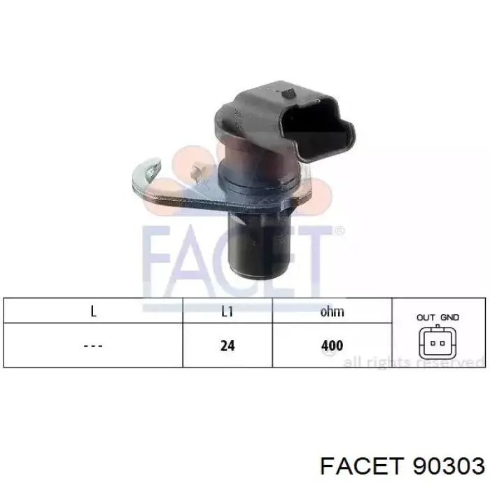 Compre 9632889780 Peugeot/Citroen Sensor de posição (de revoluções) de cambota