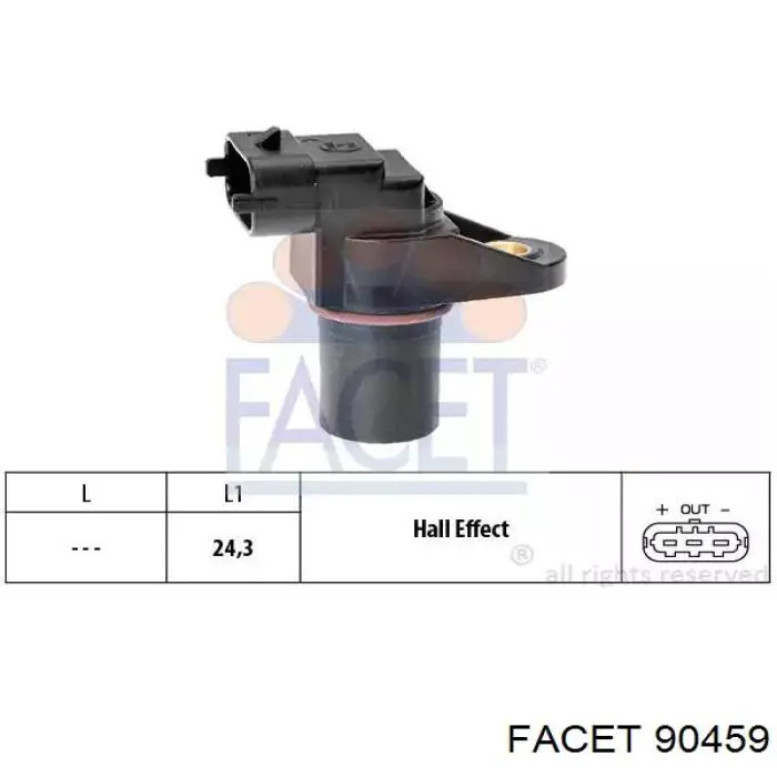 Sensor de posição da árvore distribuidora Facet 90459 preço, a partir de 33,57 USD