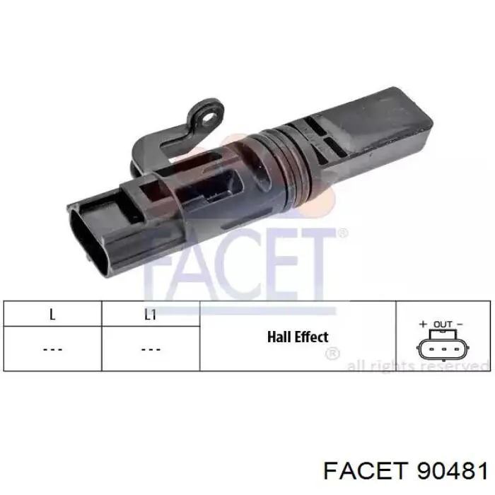 Sensor de velocidade Facet 90481 preço, a partir de 25,64 USD