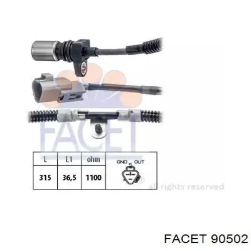 Sensor de posição (de revoluções) de cambota NGK 81272 preço, a partir de 36,10 USD