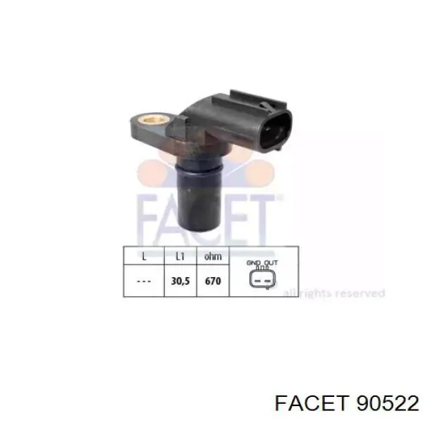 Compre 90522 Facet Sensor de velocidade