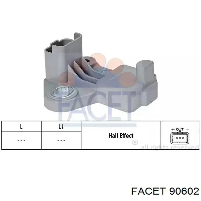 Sensor de posição (de revoluções) de cambota 81020 NGK