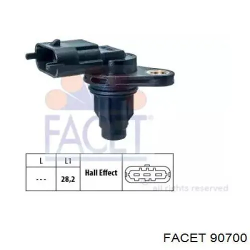 Sensor de posição da árvore distribuidora Bremi 60489 preço, a partir de 30,56 USD