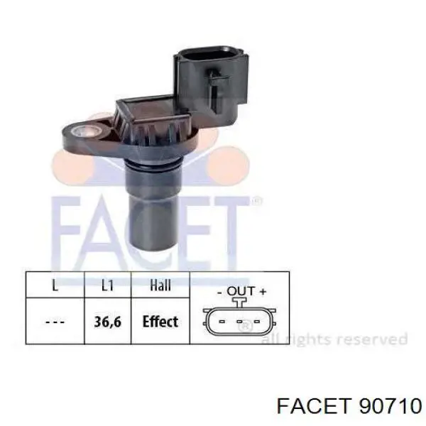 Sensor de velocidade Facet 90710 preço, a partir de 54,98 USD
