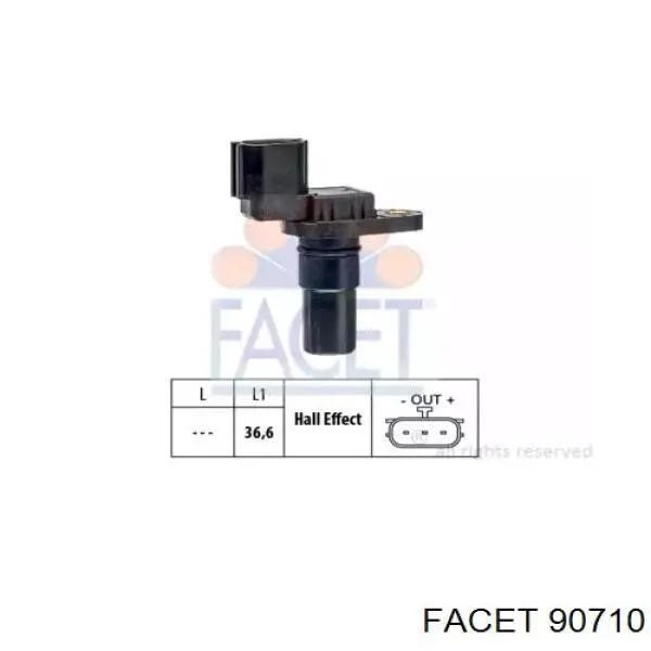 90710 Facet Sensor de velocidade