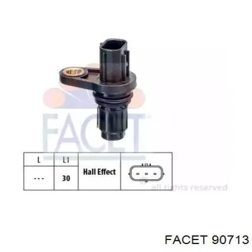 Sensor de posição da árvore distribuidora 81266 NGK