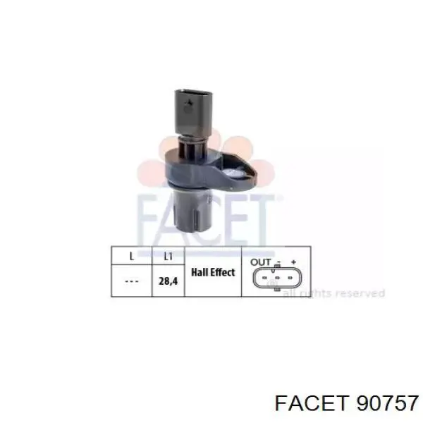 79387 FAE Sensor de posição da árvore distribuidora