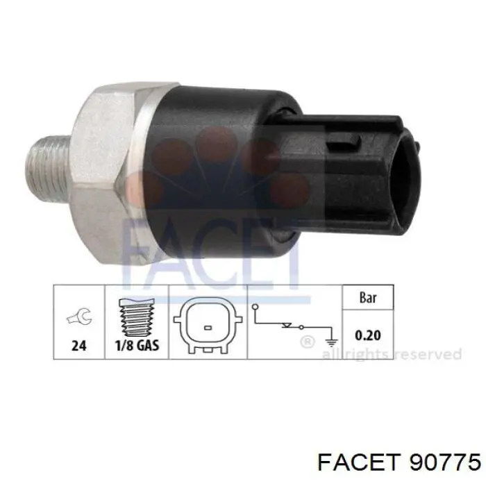 Sensor de velocidade HSE0803 Hotaru