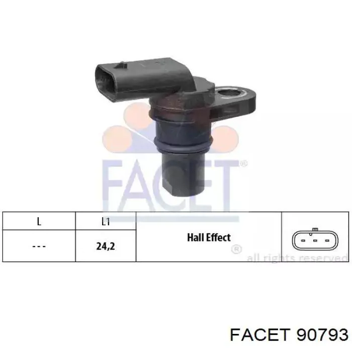 79523 FAE Sensor de posição da árvore distribuidora