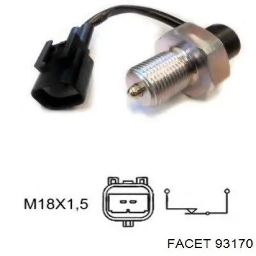 Compre 93170 Facet Sensor de detonação