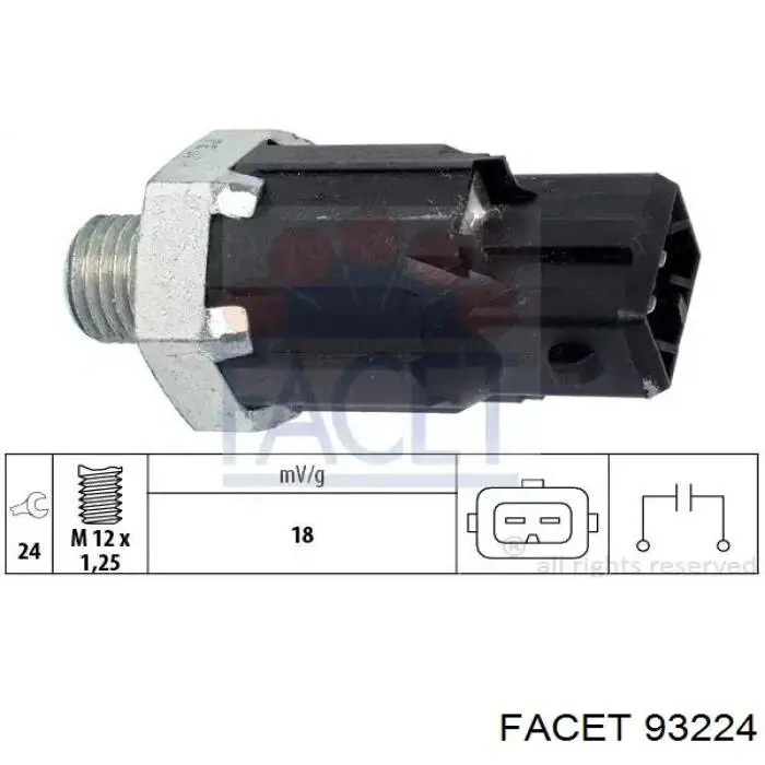 Compre EX66055 Euroex Sensor de detonação