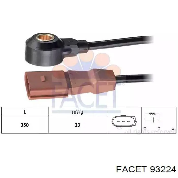 Compre 93224 Facet Sensor de detonação