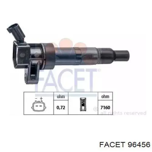 Bobina de ignição IC003 VALEO