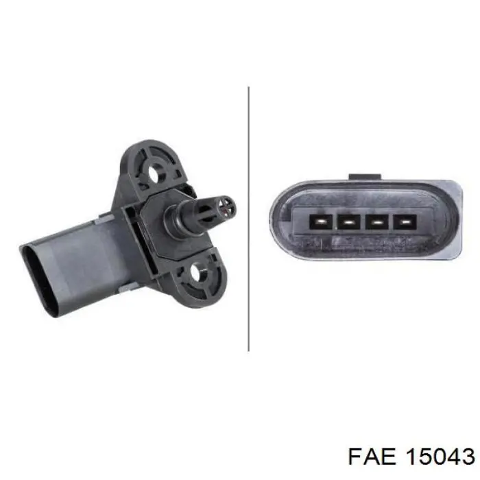 Compre 15043 FAE Sensor de pressão no coletor de admissão, MAP