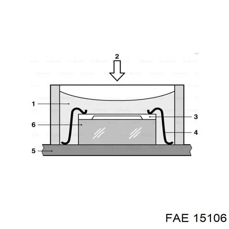 Compre 15106 FAE Sensor de pressão de supercompressão