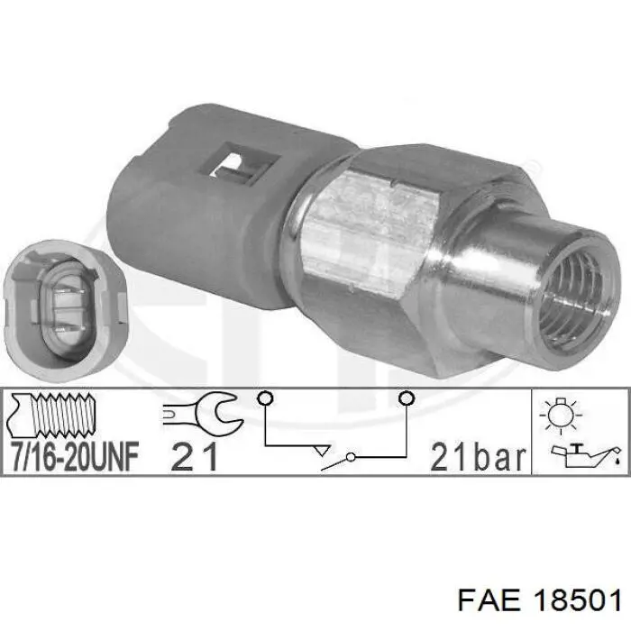 18501 FAE Sensor hidráulico de bomba de impulsionador