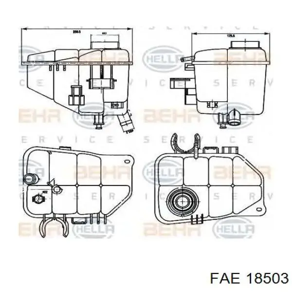 Compre 18503 FAE Sensor hidráulico de bomba de impulsionador