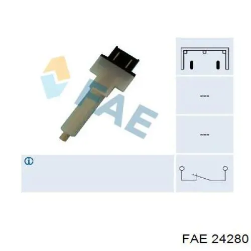 Sensor de ativação do sinal de parada FAE 24280 preço, a partir de 10,40 USD