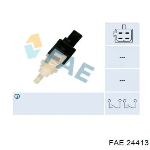Sensor de ativação do sinal de parada FAE 24413 preço, a partir de 17,24 USD
