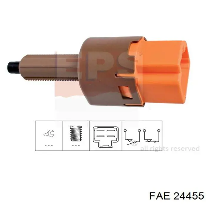 Compre 24455 FAE Sensor de ativação do sinal de parada