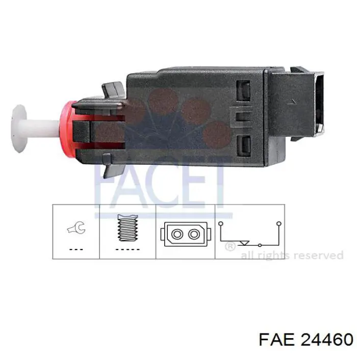 Compre 24460 FAE Sensor de ativação do sinal de parada