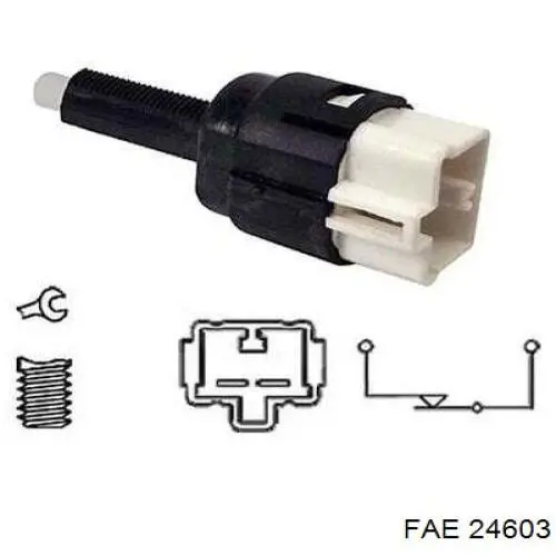 24603 FAE Sensor de ativação do sinal de parada