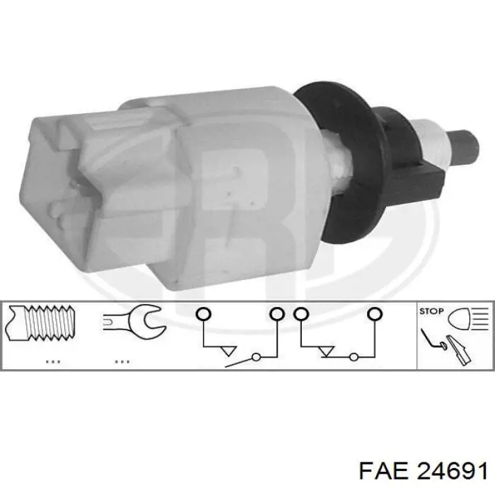 Sensor de ativação do sinal de parada FAE 24691 preço, a partir de 14,05 USD
