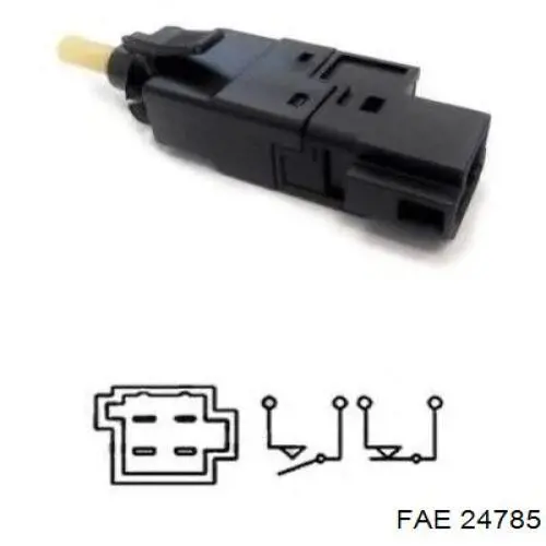Compre 24785 FAE Sensor de ativação do sinal de parada
