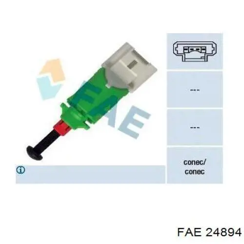 Sensor de ativação de embraiagem FAE 24894 preço, a partir de 12,95 USD