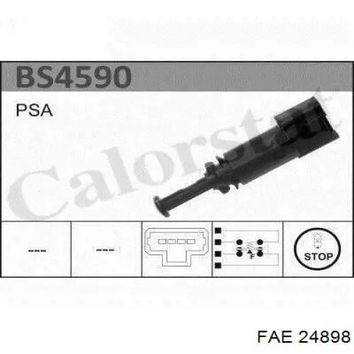 Compre 24898 FAE Sensor de ativação do sinal de parada