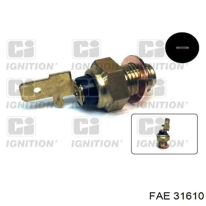 Sensor de temperatura de óleo de motor FAE 31610 preço, a partir de 9,76 USD