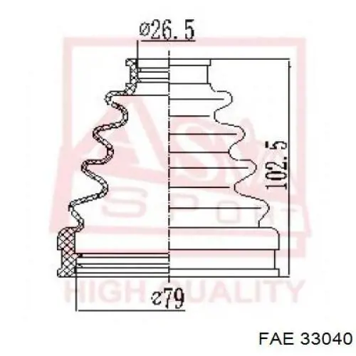 Compre 33040 FAE Sensor de temperatura do fluido de esfriamento