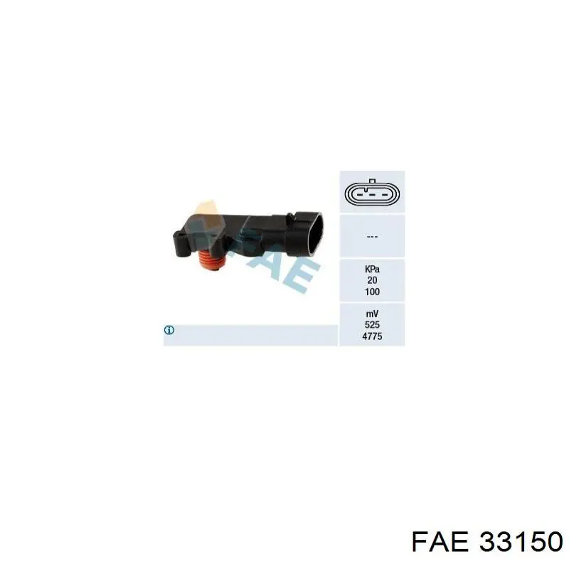 Compre 33150 FAE Sensor de temperatura do fluido de esfriamento
